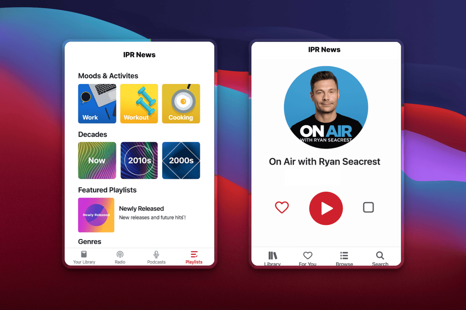Indie Premiere Radio – Music Streaming App Development - Hero Image